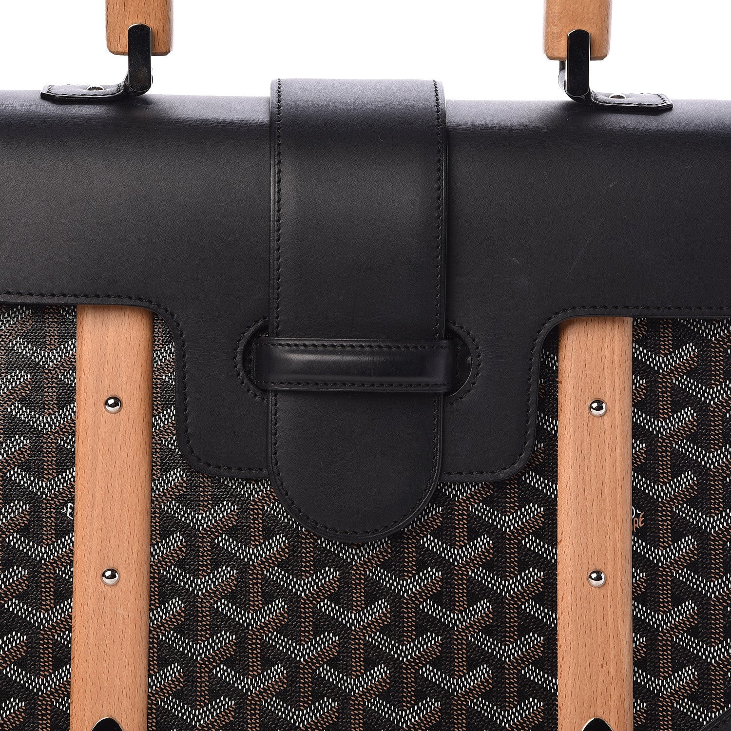 Goyard Goyardine Saigon MM Black 7 of 11