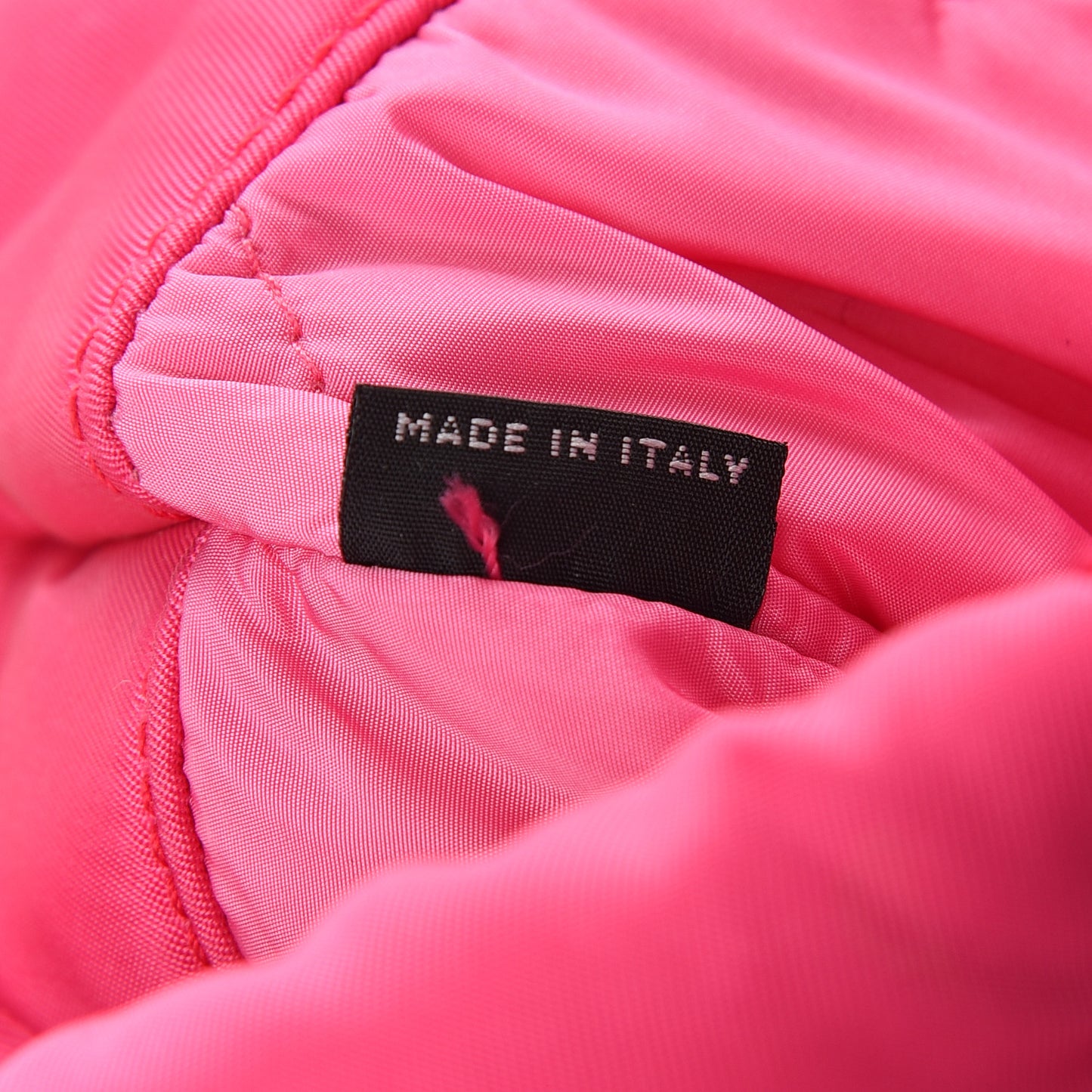 Tessuto Nylon Bomber Tote Fuxia