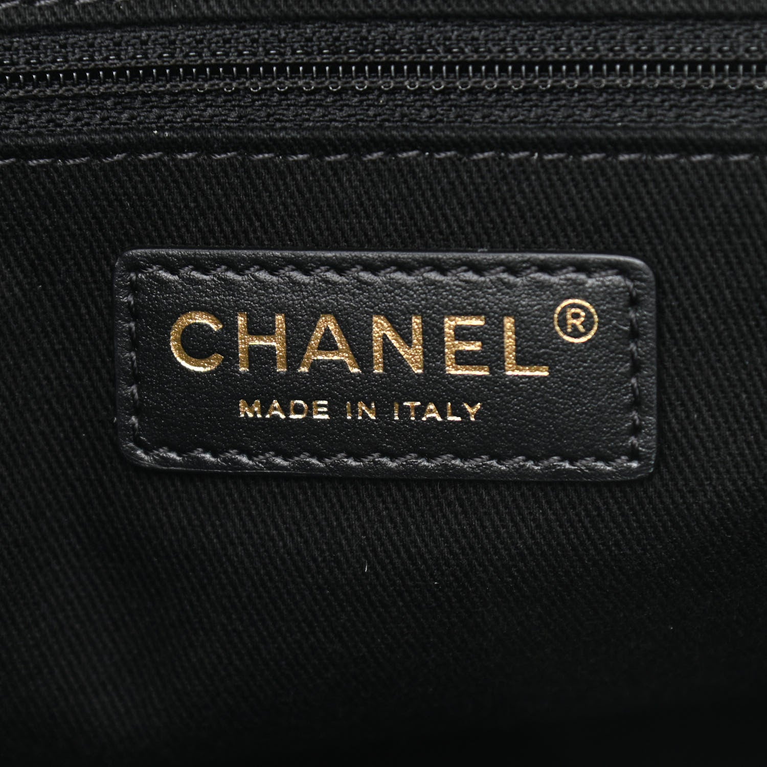 Chanel Lurex Boucle Small Deauville Tote Black 6 of 12