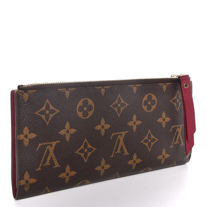 Louis Vuitton Monogram Adele Wallet Fuchsia 3 of 9
