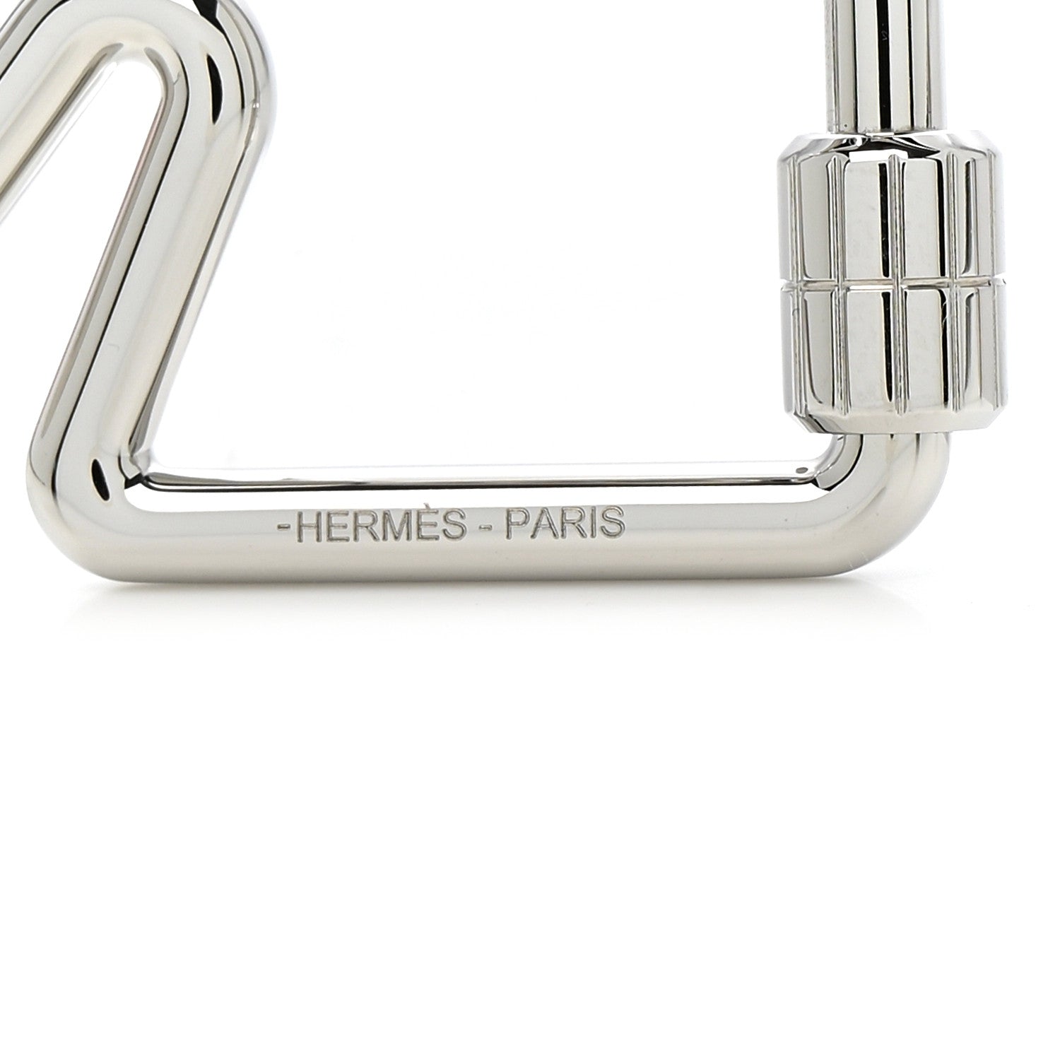 Hermes Palladium Cheval Key Ring 4 of 6