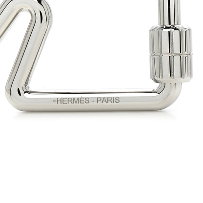 Hermes Palladium Cheval Key Ring 4 of 6