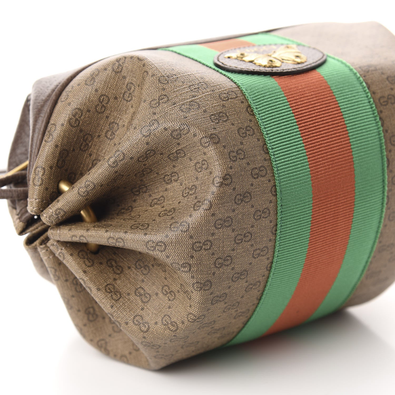Gucci Mini Vintage GG Supreme Monogram Web Butterfly New Candy Crossbody Beige New Acero 6 of 11