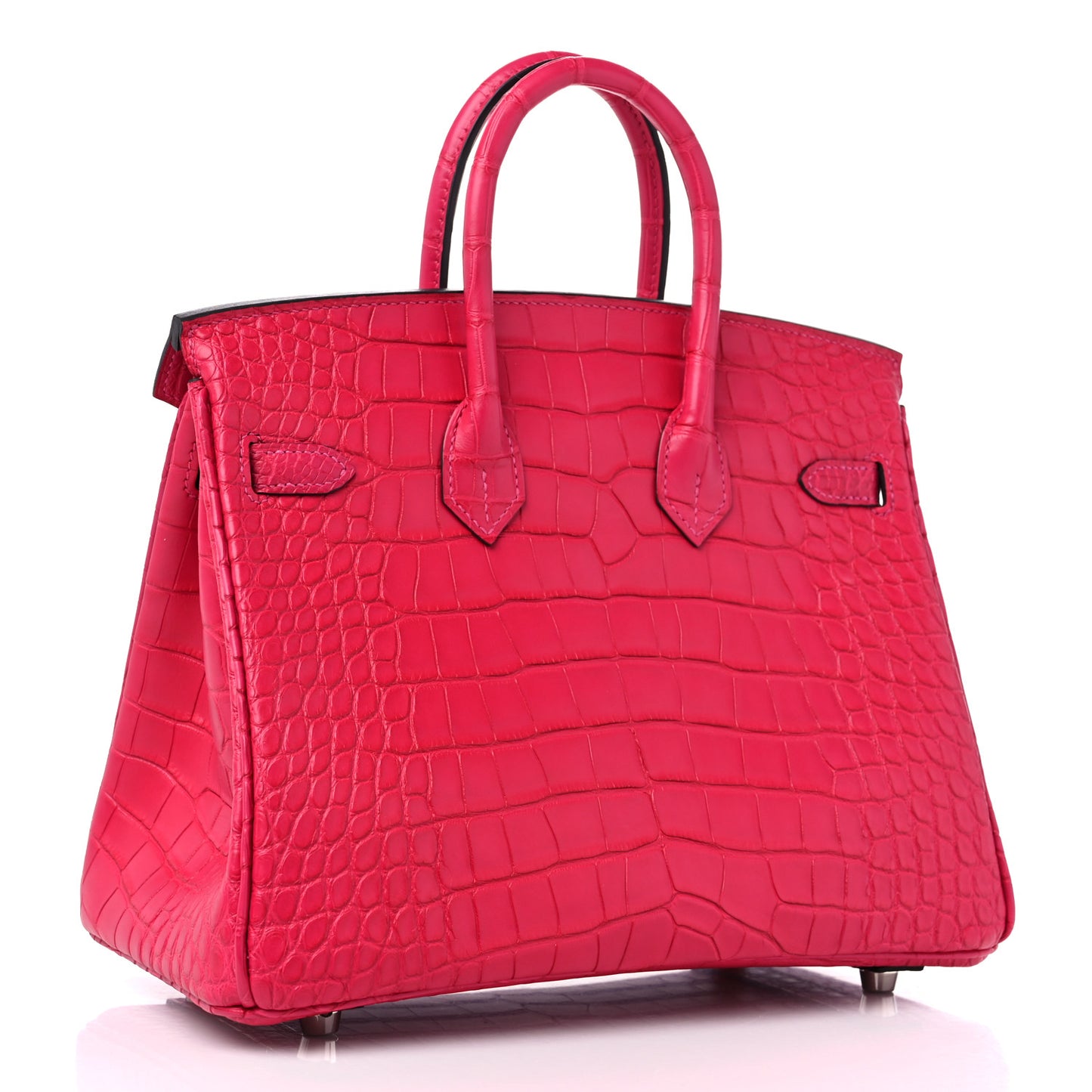 Matte Alligator Birkin 25 Framboise