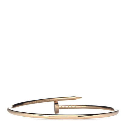 Cartier 18K Yellow Gold Small Juste Un Clou Bracelet 17 3 of 6