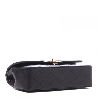 Chanel Lambskin Quilted Small Double Flap Black 3 of 9