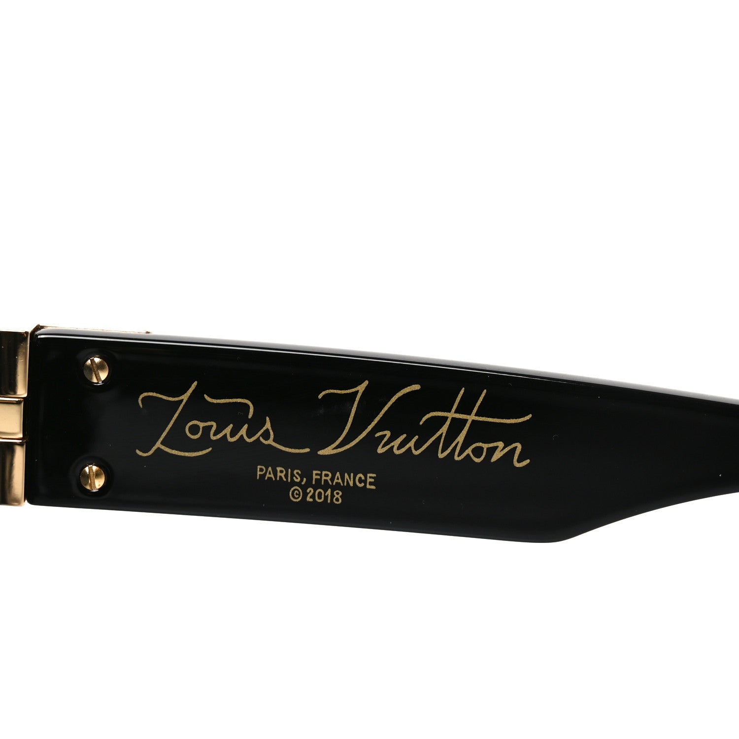 Louis Vuitton Acetate 1.1 Millionaires Sunglasses Z1165W Black 5 of 7