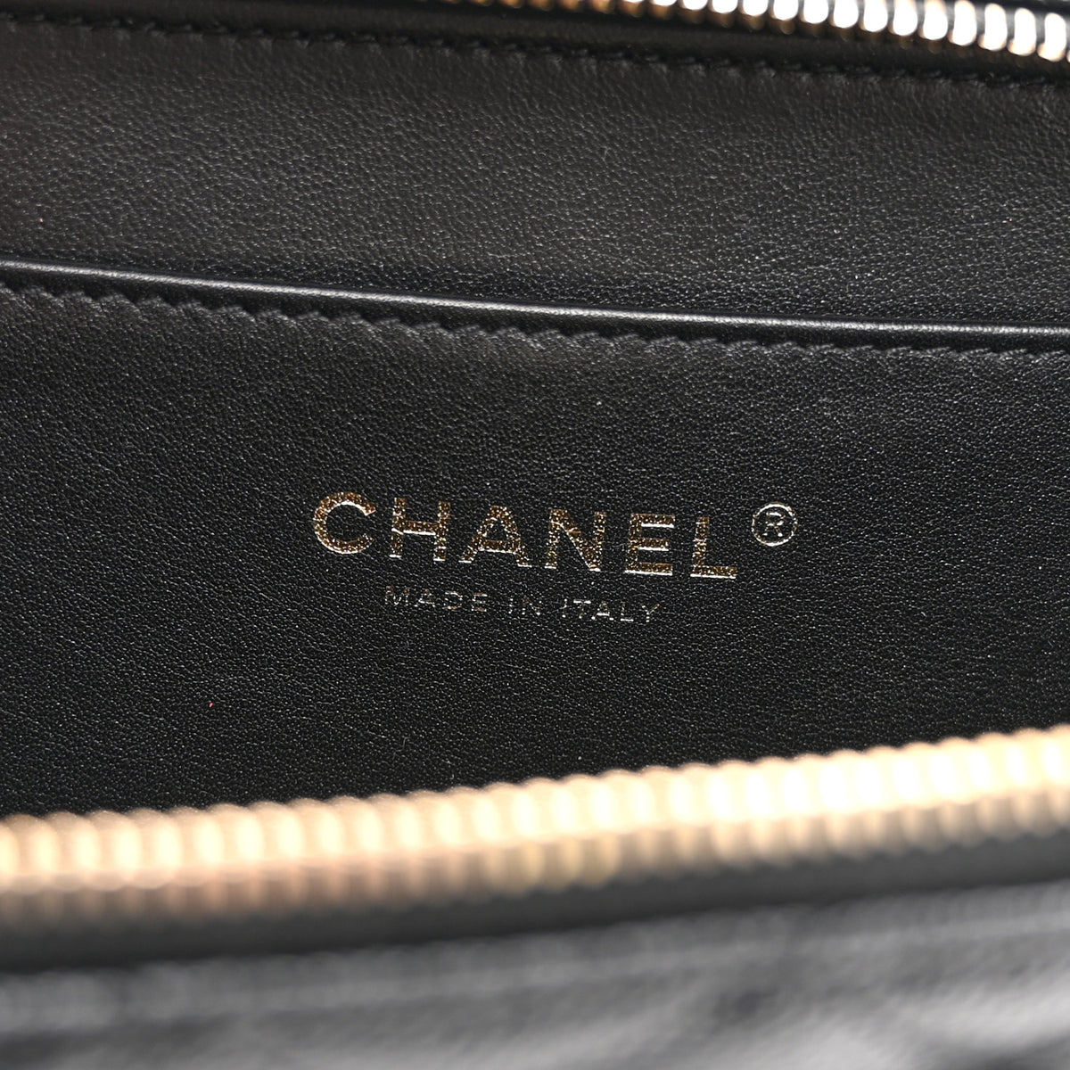 Chanel Caviar Quilted Mini Pick Me Up Vanity Case Black 7 of 11