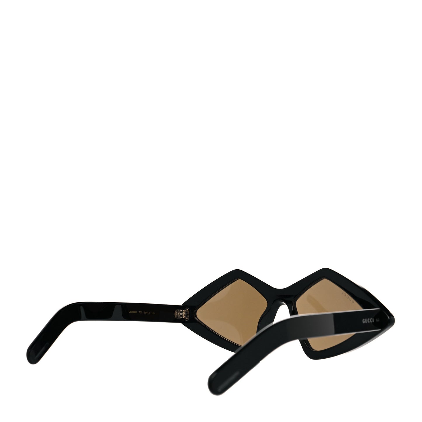 Acetate Geometric Sunglasses GG0496S Black
