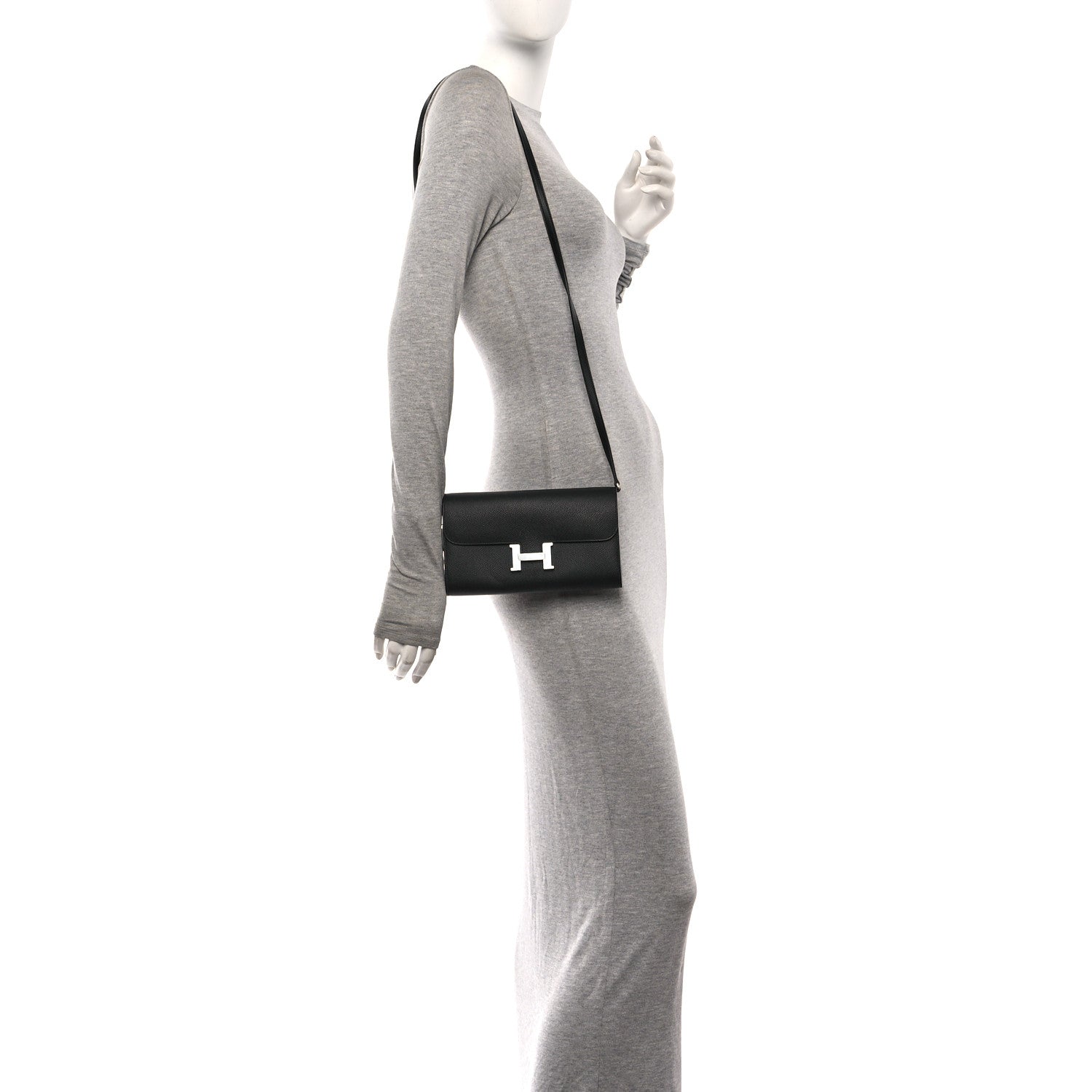 Hermes Epsom Constance Wallet To Go Black 2 of 11