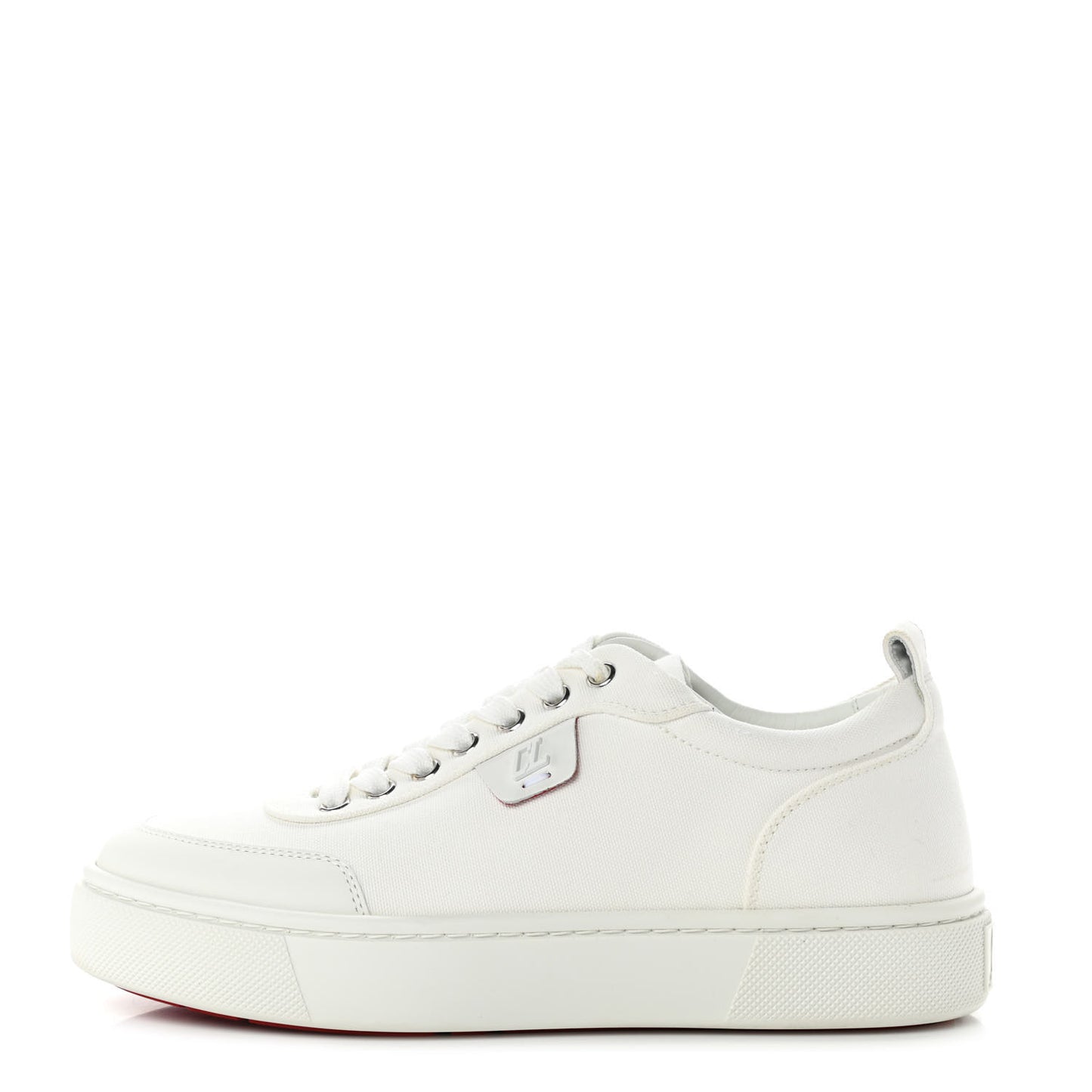 Canvas Simplerui Flat Sneakers 38.5 White