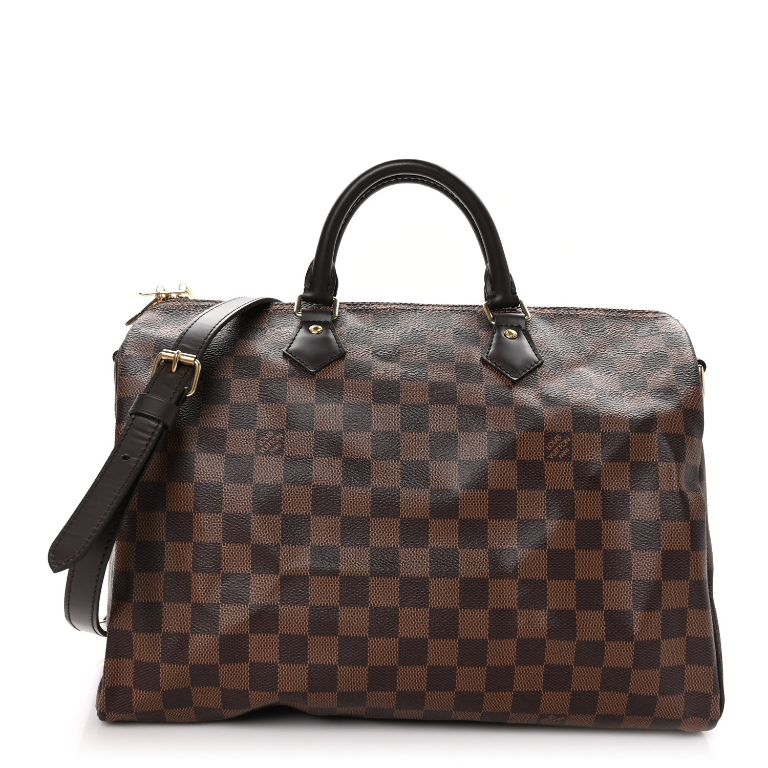 Louis Vuitton Damier Ebene Speedy Bandouliere 35 1 of 12