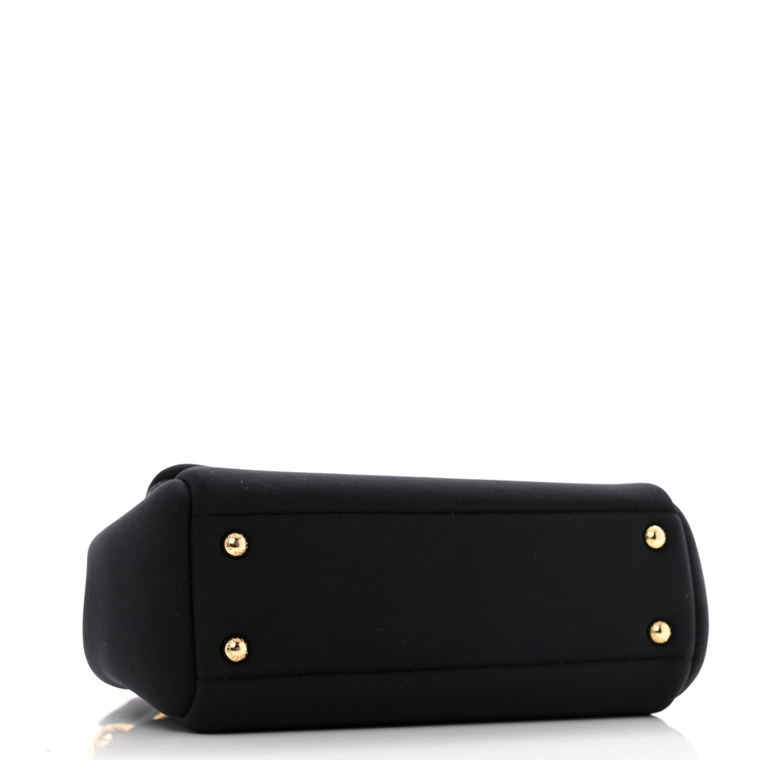 Dolce & Gabbana Neoprene Small Miss Sicily Satchel Black 4 of 13