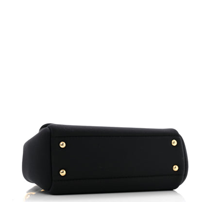 Dolce & Gabbana Neoprene Small Miss Sicily Satchel Black 4 of 13