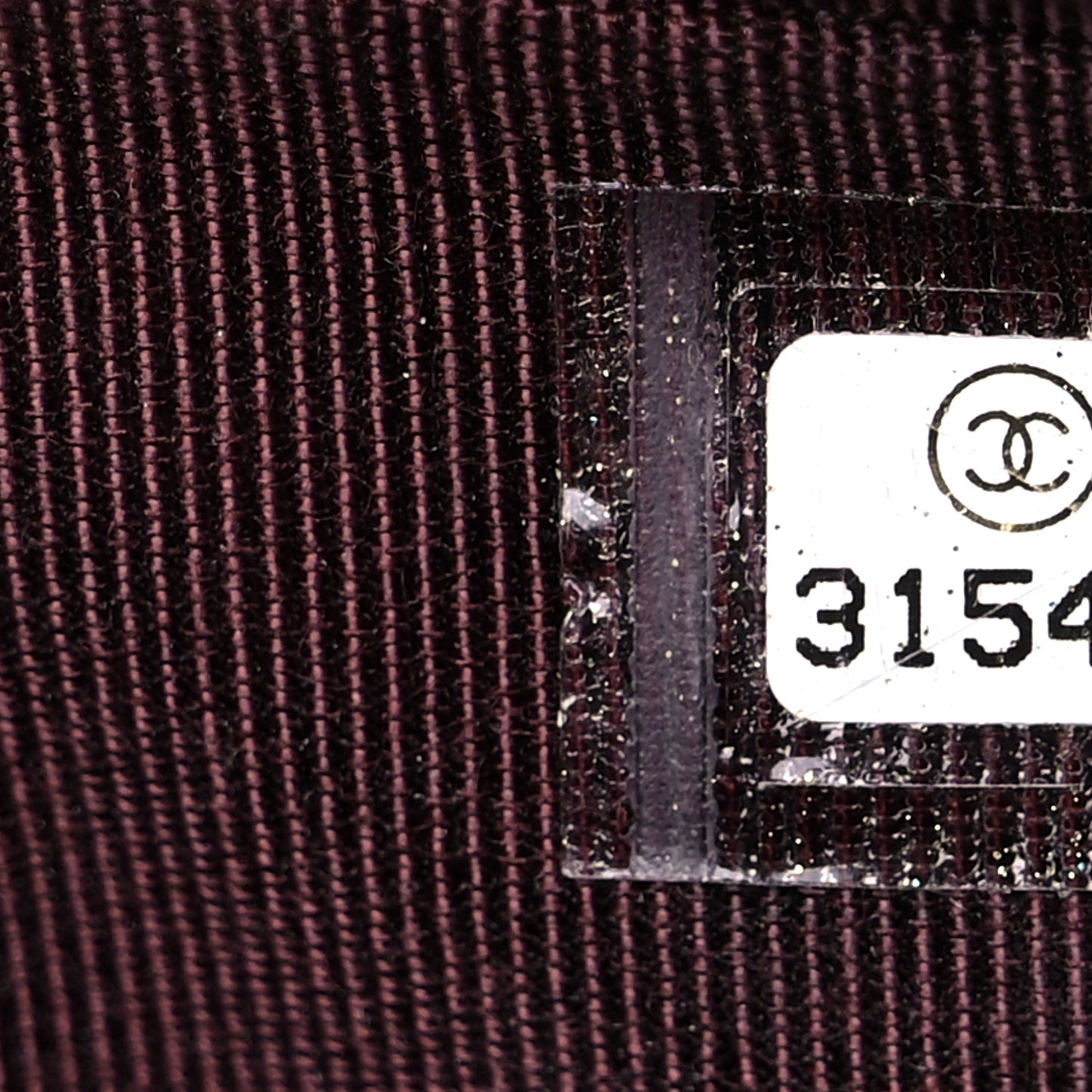 Caviar Quilted Vanity With Chain Black