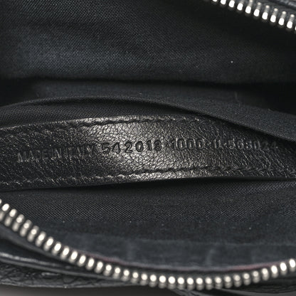 Balenciaga Lambskin Classic Hardware Neo Lift Hip Bag Black 8 of 11