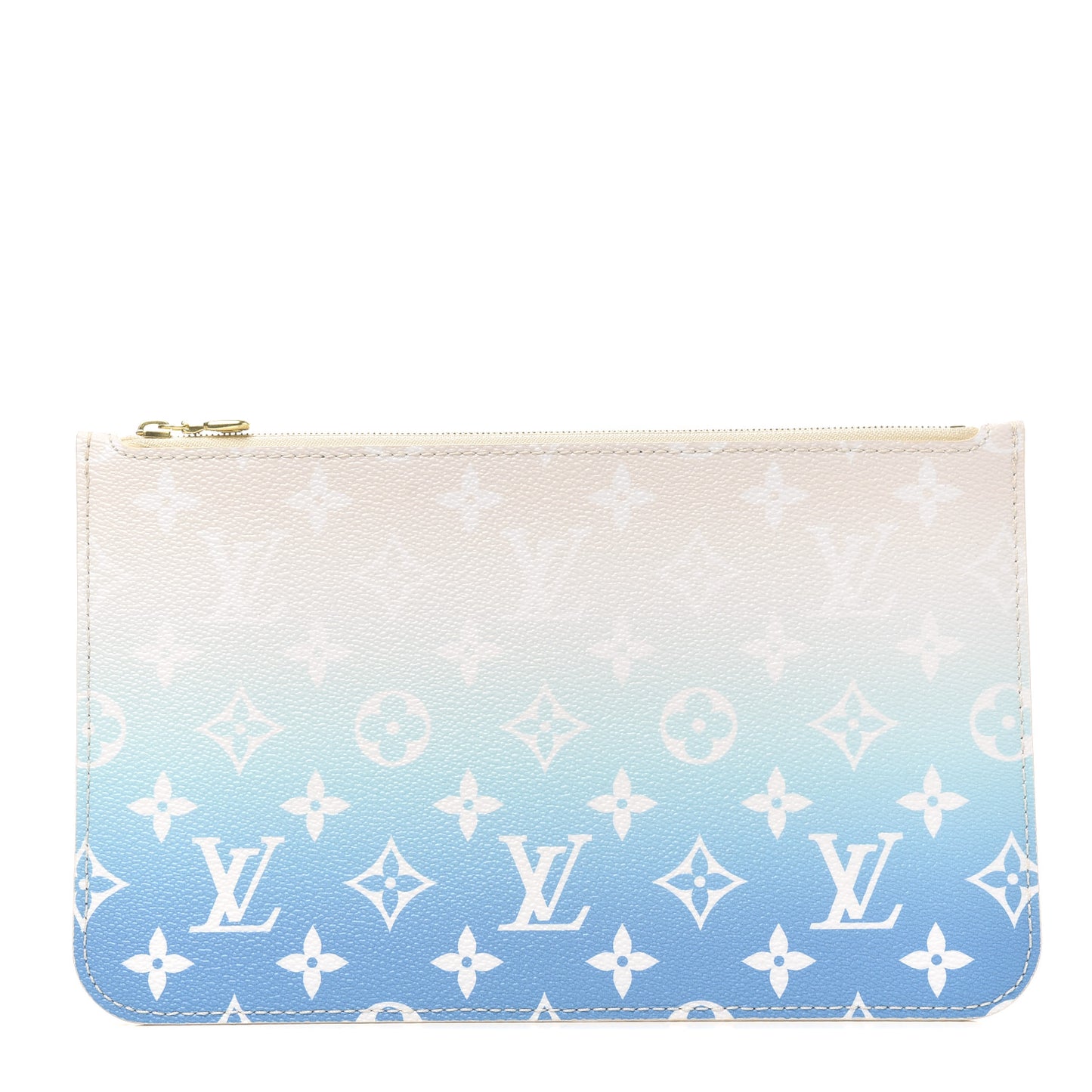 Monogram By The Pool Neverfull MM Pochette Blue