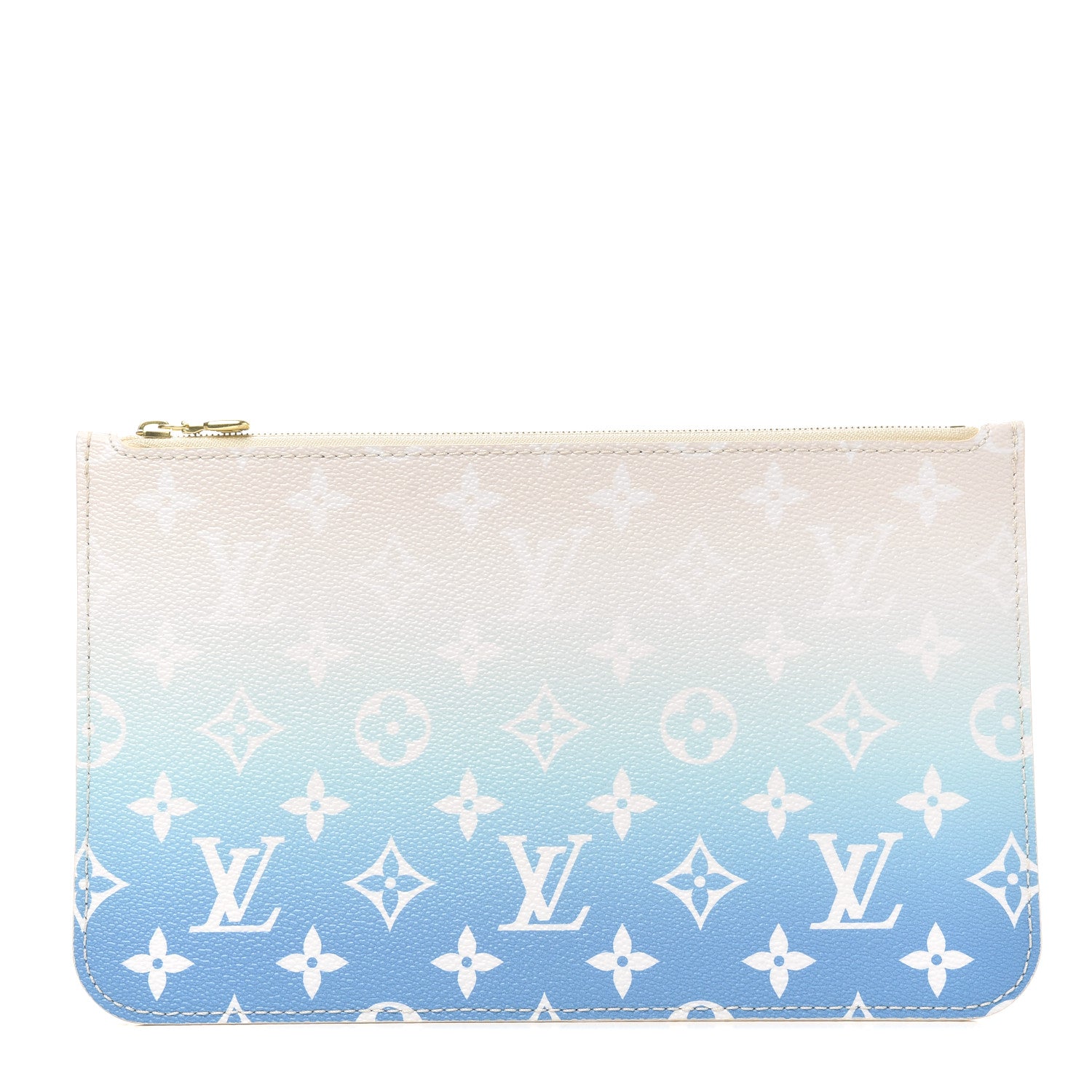 Louis Vuitton Monogram By The Pool Neverfull MM Pochette Blue 1 of 6