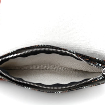Goyard Goyardine Plumet Wallet Clutch Black Gold 4 of 4