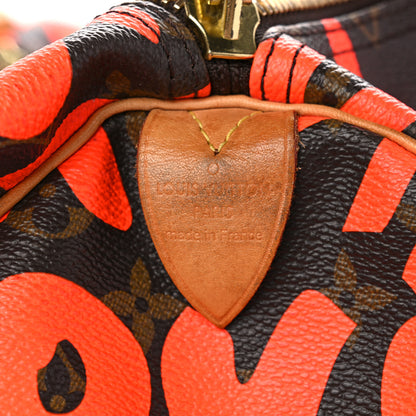 Louis Vuitton Monogram Graffiti Keepall 50 Orange 5 of 22