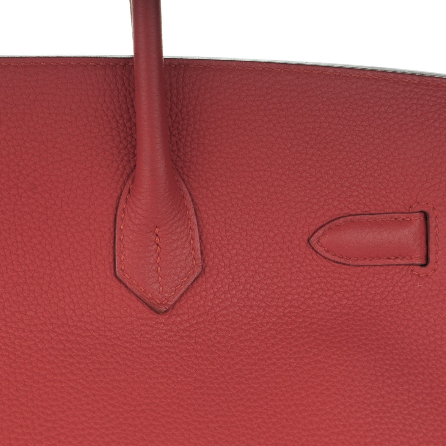 Hermes Togo Birkin 35 Vermillion 31 of 35