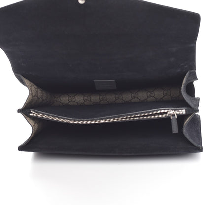 Gucci GG Supreme Monogram Medium Dionysus Shoulder Bag Black 5 of 10