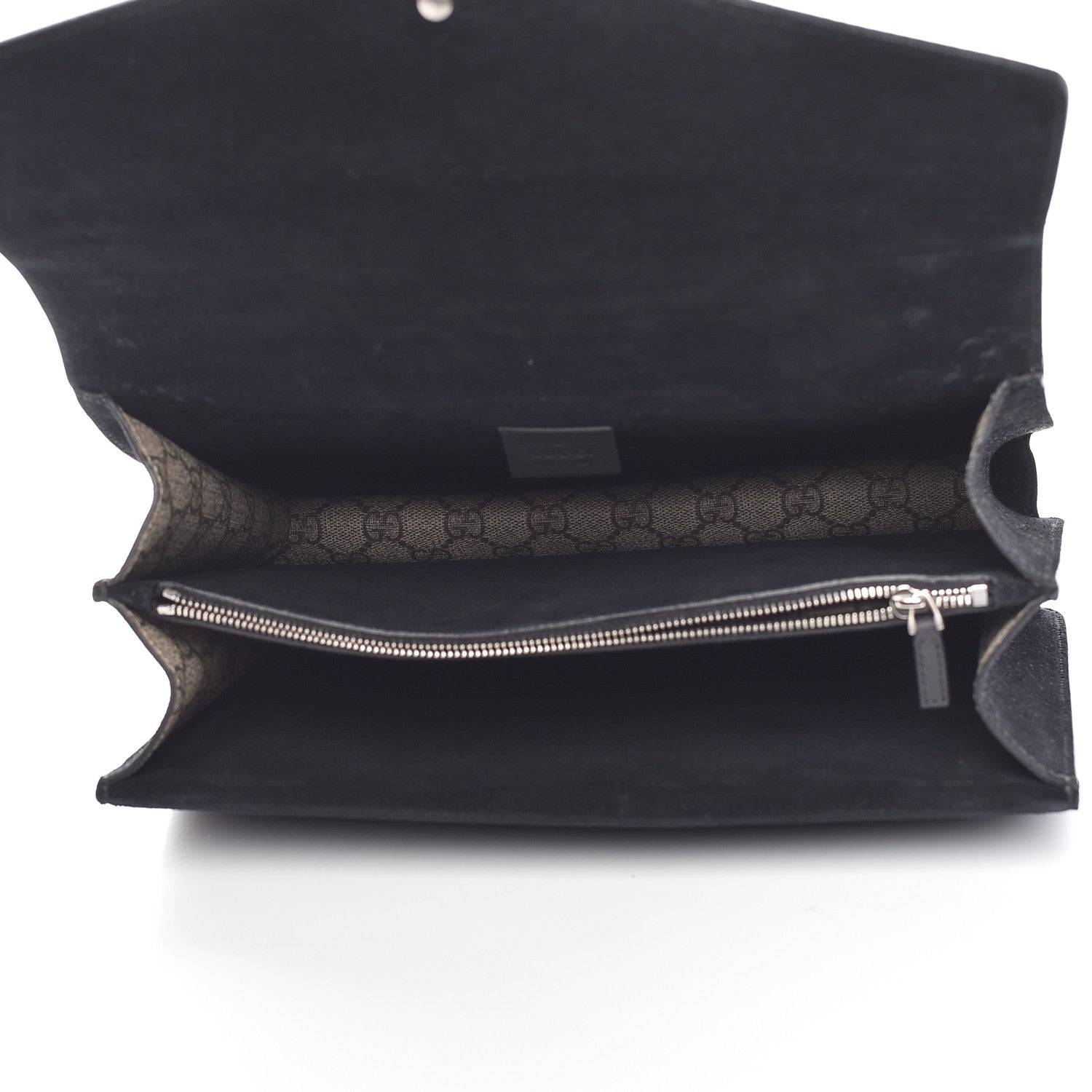 Gucci GG Supreme Monogram Medium Dionysus Shoulder Bag Black 5 of 10