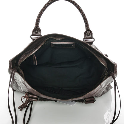 Balenciaga Agneau Classic Hardware City Cigare Fonce 5 of 6