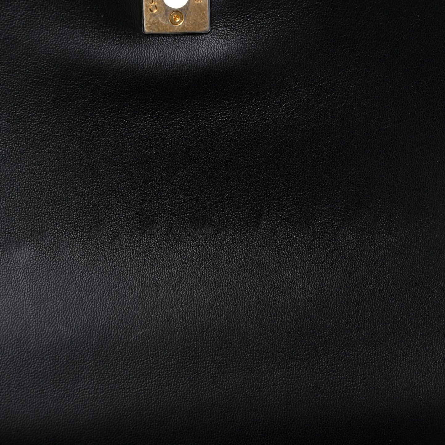 Tweed Quilted Mini Coco Handle Flap Black Beige