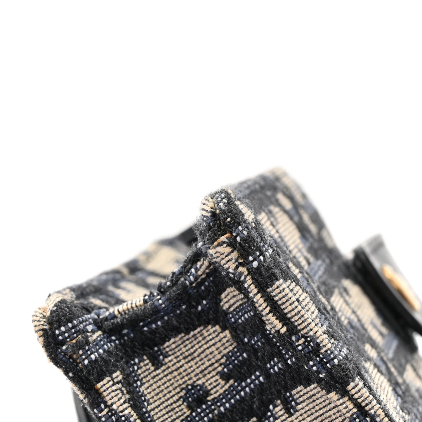 Oblique Saddle Belt Bag Blue