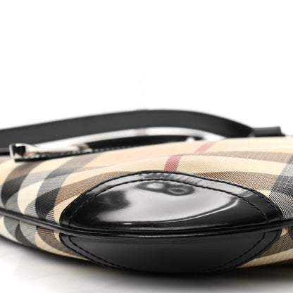 Burberry Supernova Check Small Dryden Crossbody Bag Black 9 of 10