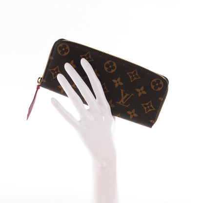 Louis Vuitton Monogram Clemence Wallet Fuchsia 2 of 7