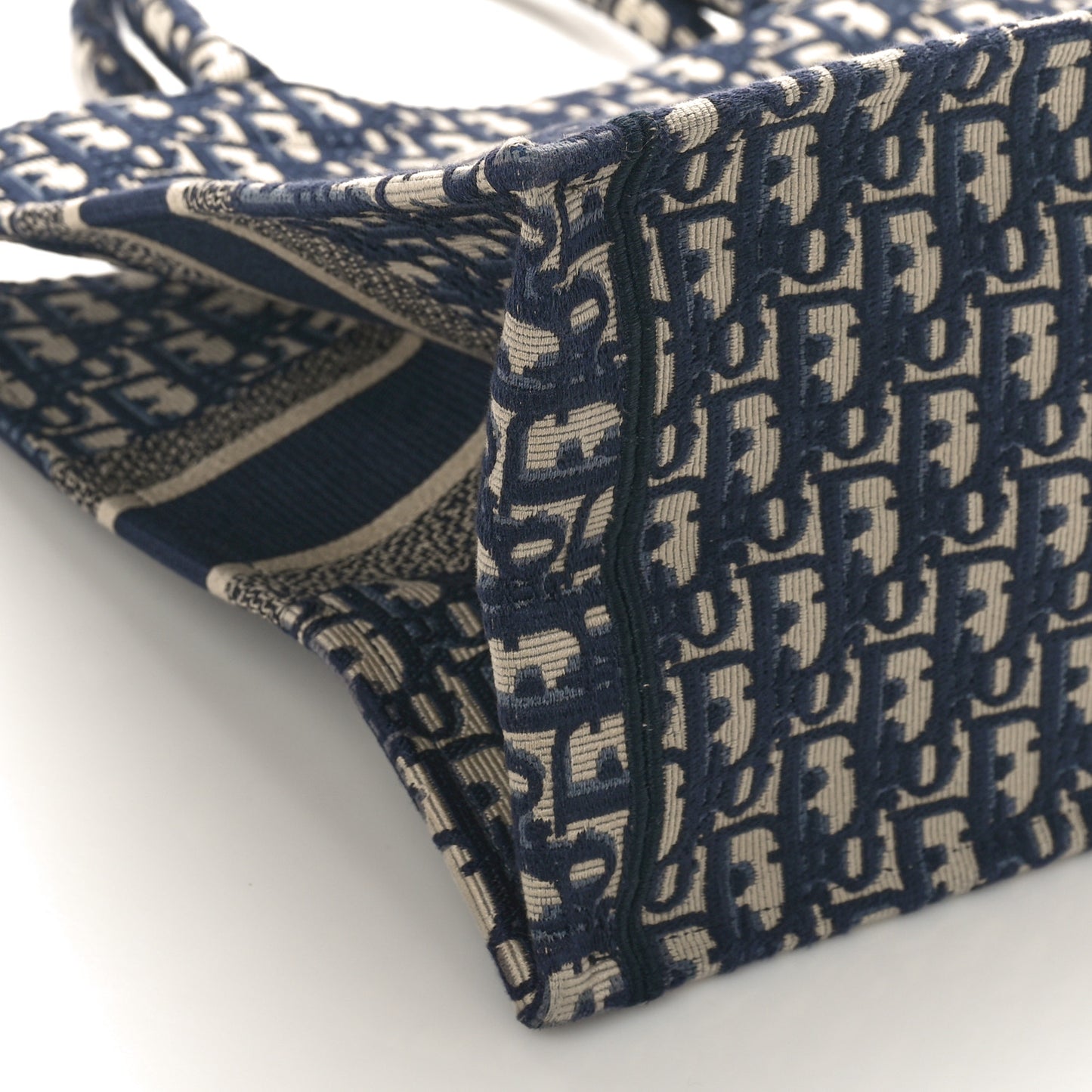 Oblique Medium Book Tote Blue Multicolor