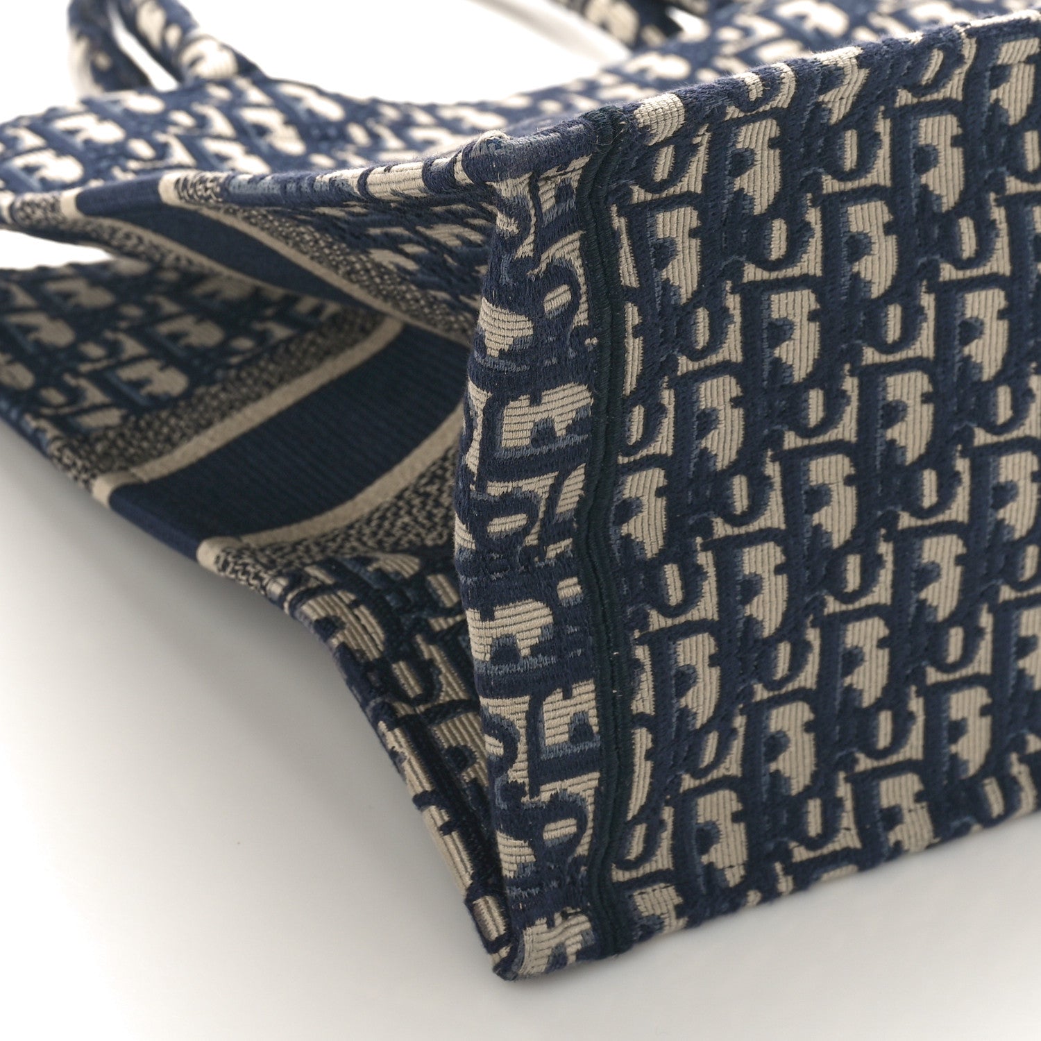 Christian Dior Oblique Medium Book Tote Blue Multicolor 7 of 10