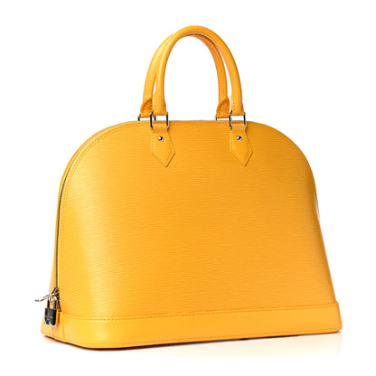 Louis Vuitton Epi Alma GM Citron 3 of 6