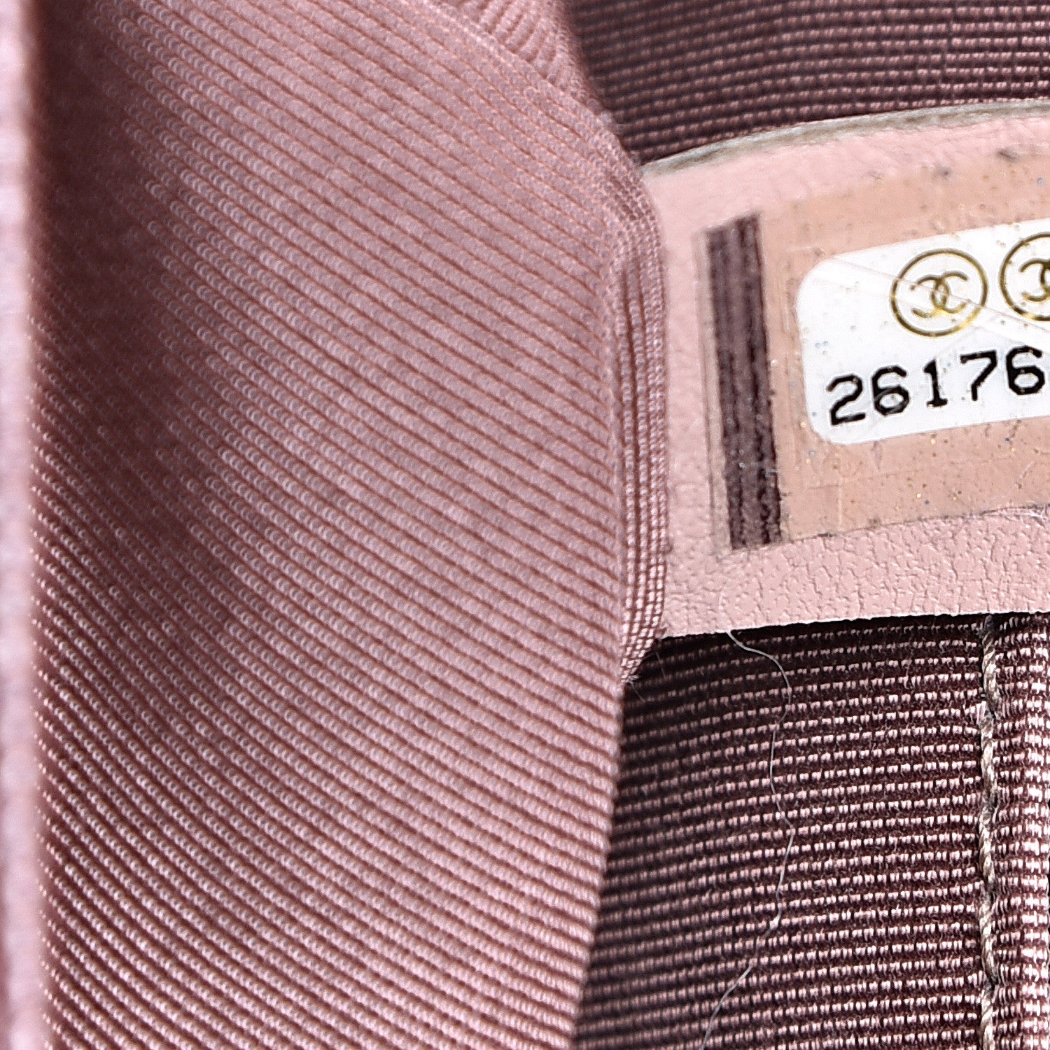 Chanel Metallic Caviar Chevron Quilted Small Boy Flap Dark Pink 6 of 10