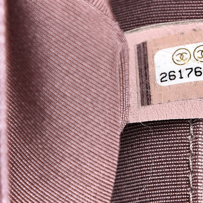 Chanel Metallic Caviar Chevron Quilted Small Boy Flap Dark Pink 6 of 10