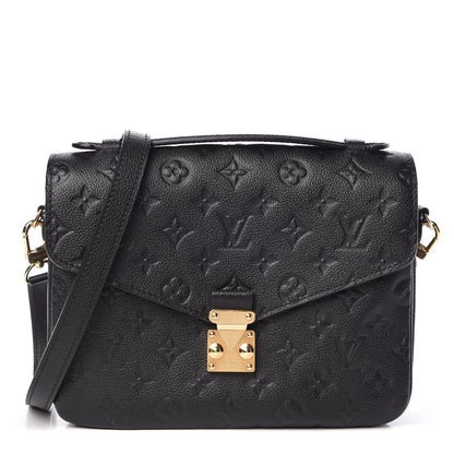 Louis Vuitton Empreinte Pochette Metis Black 1 of 7