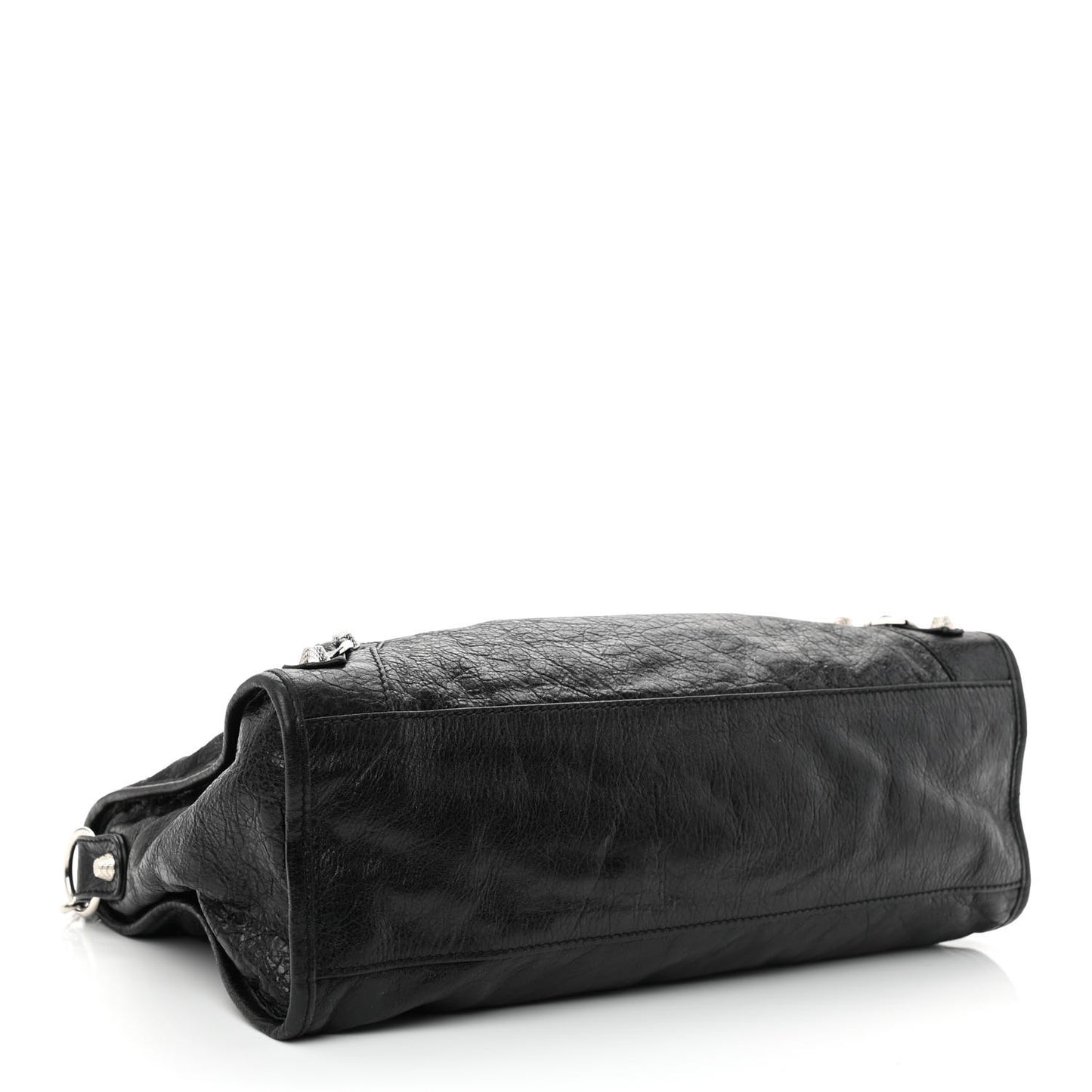 Agneau Giant 12 Silver Hardware City Black