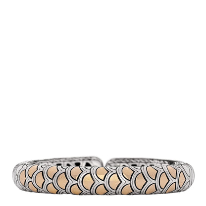 John Hardy Sterling Silver 18K Yellow Gold Naga Cuff Bracelet 1 of 3