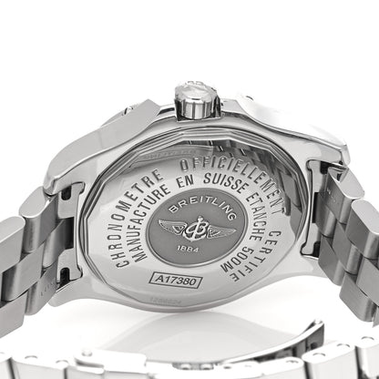 Breitling Stainless Steel 41mm Colt Automatic Watch Black A17380 4 of 4