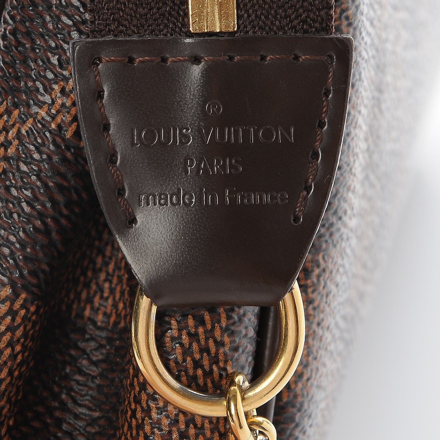 Louis Vuitton Damier Ebene Eva Clutch 5 of 7