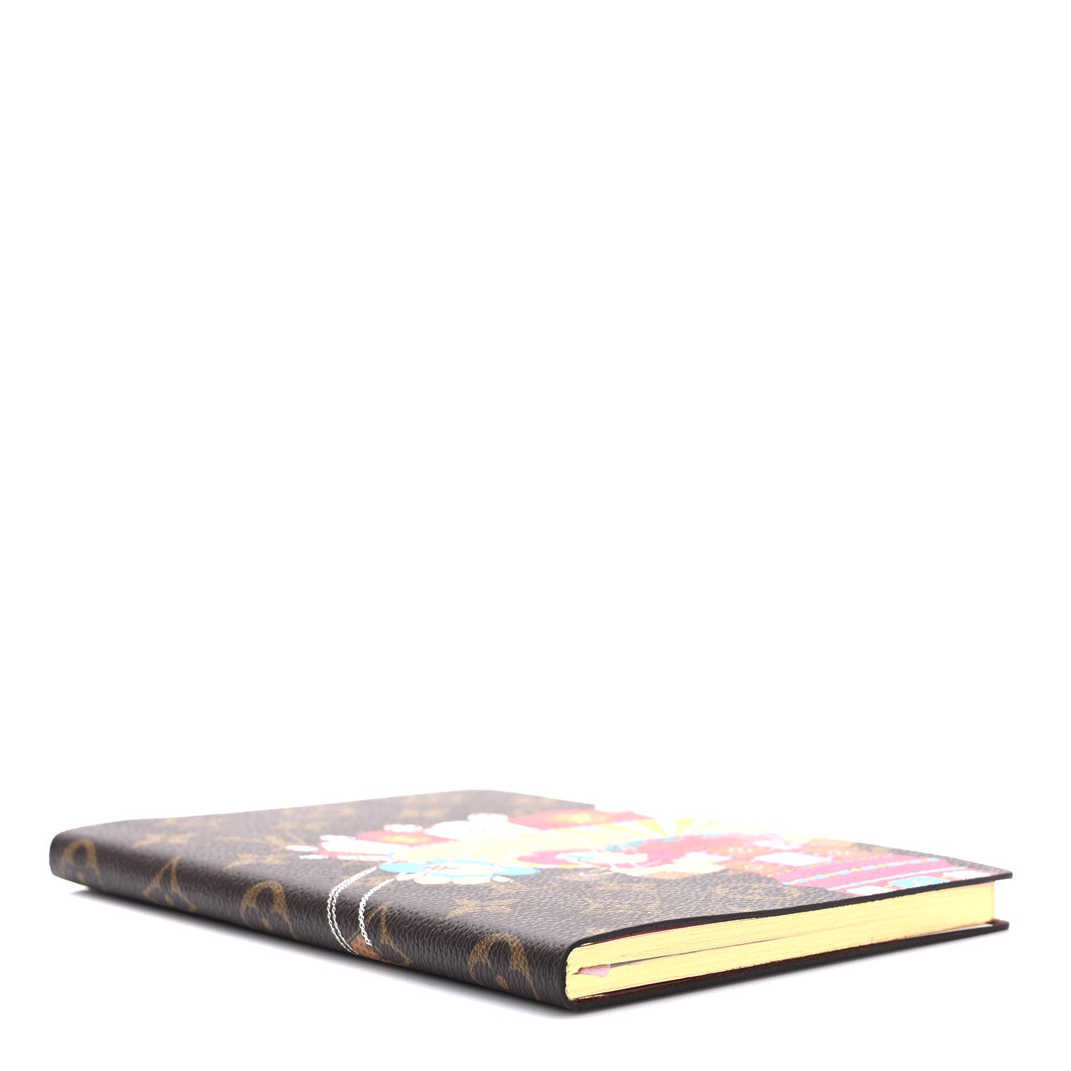 Louis Vuitton Monogram 2020 Christmas Animation Swing Ride Notebook MM Pivoine 4 of 6