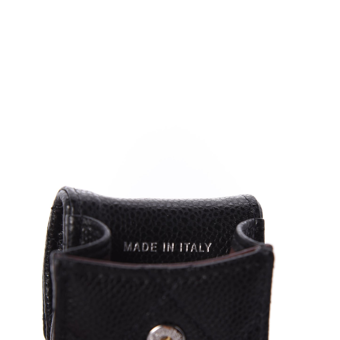 Caviar Quilted Airpods Case Black