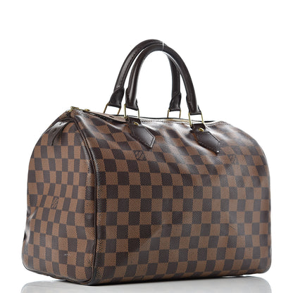 Louis Vuitton Damier Ebene Speedy 30 3 of 21