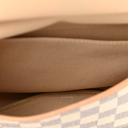 Louis Vuitton Damier Azur Saumur MM 5 of 11