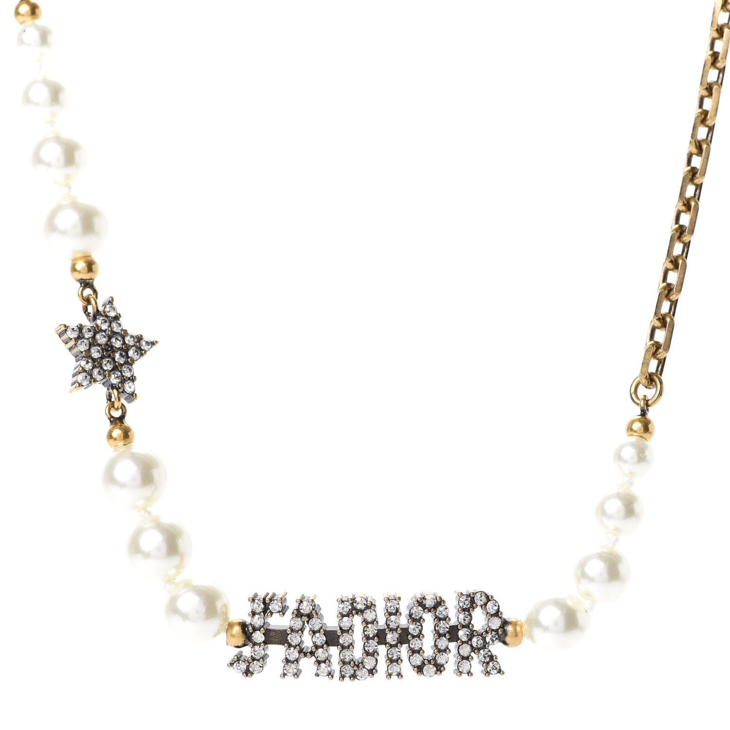Pearl Tribal Choker Necklace Gold