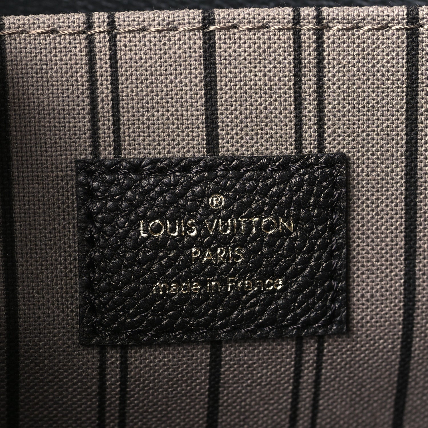Louis Vuitton Empreinte Pochette Metis Black 6 of 8