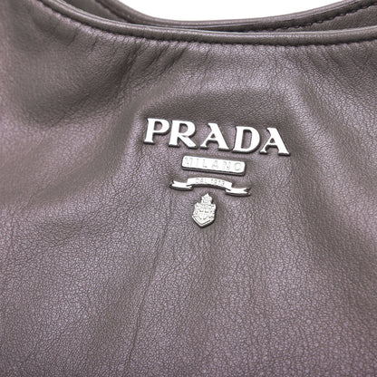 Prada Soft Calf Chain Tote Bambu 9 of 13