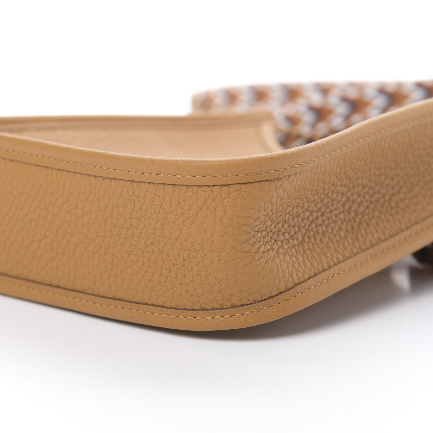 Hermes Taurillon Clemence Allegro Evelyne TPM Sesame 10 of 11